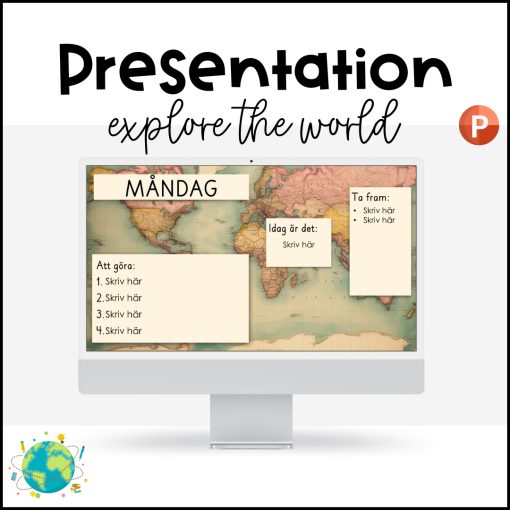 Digital presentation - Explore the world