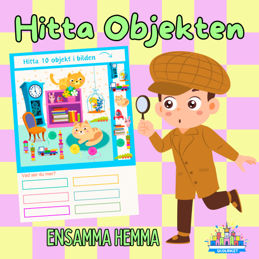 Hitta Objekten - Ensamma Hemma