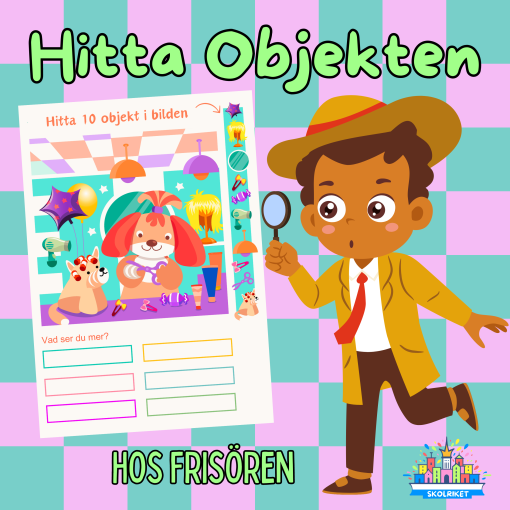 Hitta Objekten - Hos Frisören