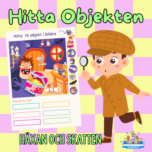 Hitta Objekten - Häxan och Skatten