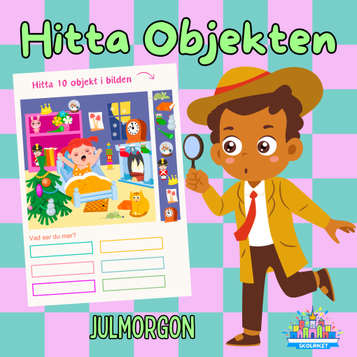 Hitta Objekten - Julmorgon