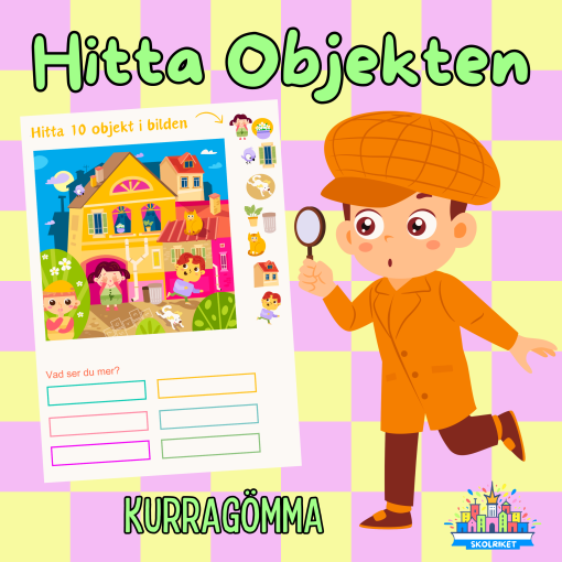 Hitta Objekten - Kurragömma