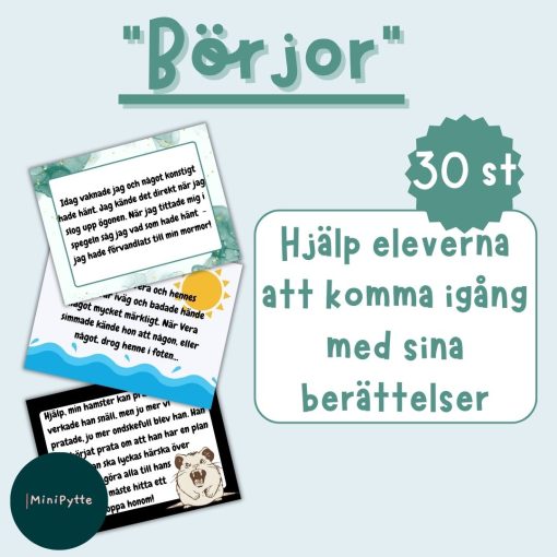 Börjor - 30 stycken