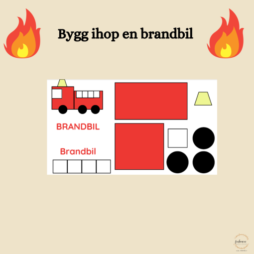 Bygg ihop en brandbil