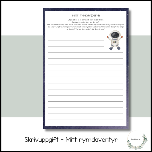 Mitt rymdäventyr