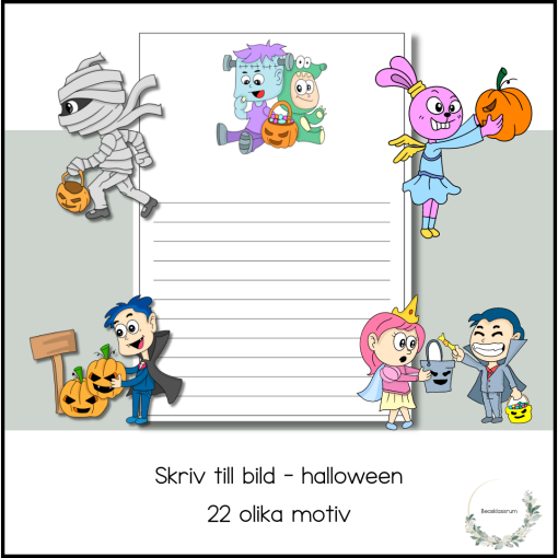 Skriv till bild - halloween 2