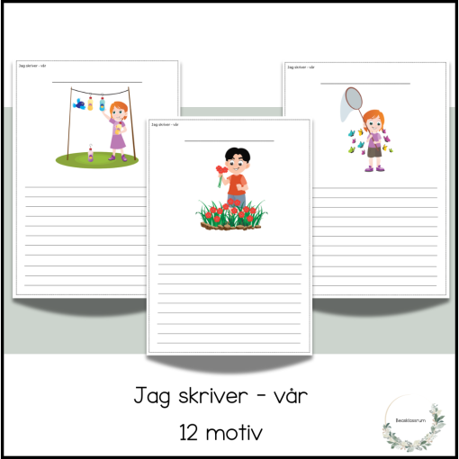 Jag skriver - vår