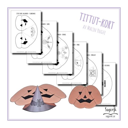 Tittut-kort Halloween
