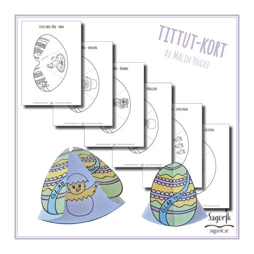 Tittut-kort Påsk