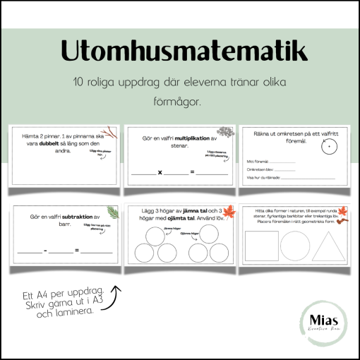 Utomhusmatematik