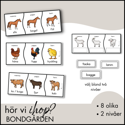 Hör vi ihop: Bondgårdsdjur