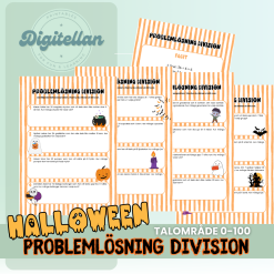 Problemlösning Division - Halloween