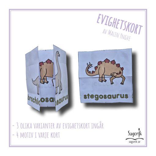 Evighetskort dinosaurier