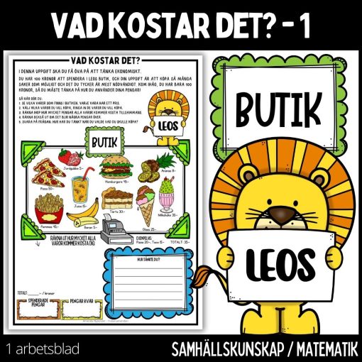 Vad kostar det? - 1