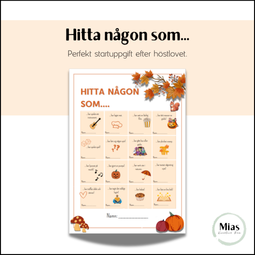 Hitta någon som...