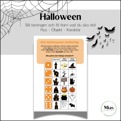 Halloween teckning