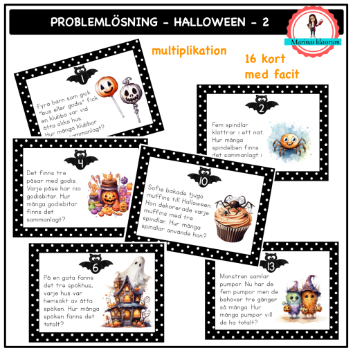 Problemlösning Halloween åk 2-3