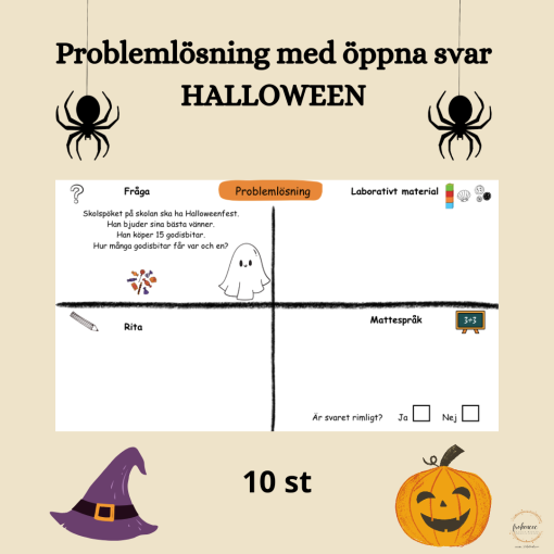 Problemlösning med öppna svar - HALLOWEEN