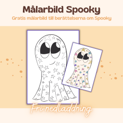 Målarbild - Spooky