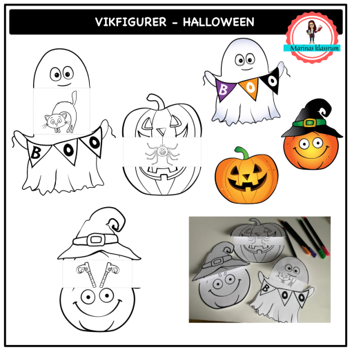 Vikfigurer - Halloween
