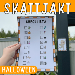 Skattjakt - halloween