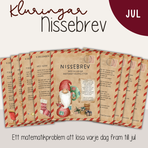 Nissebrev - Julkalender med mattekluringar