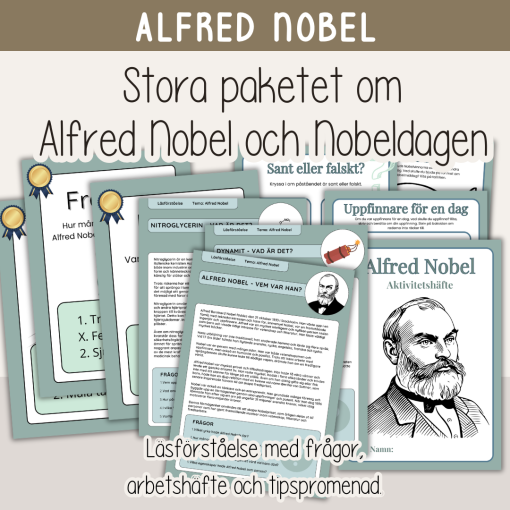 Alfred Nobel - Stort paket