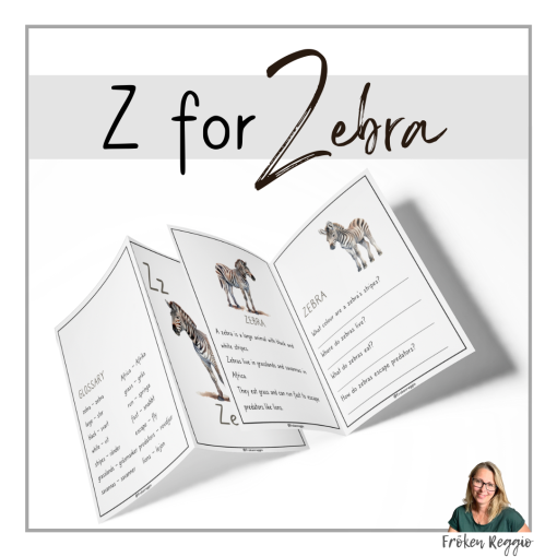 Z for Zebra