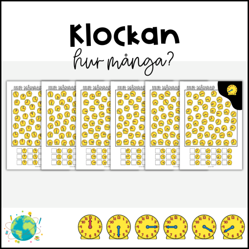 Klockan - Räkna antal