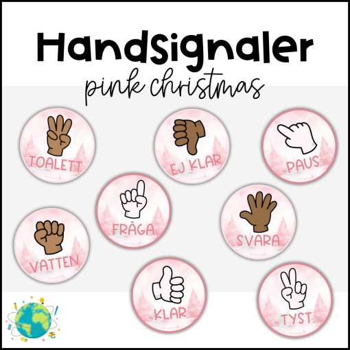 Pink Christmas - Handsignaler