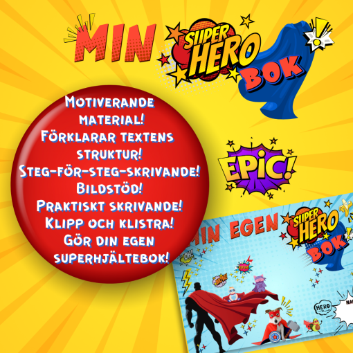 Min egen superhjältebok F-9