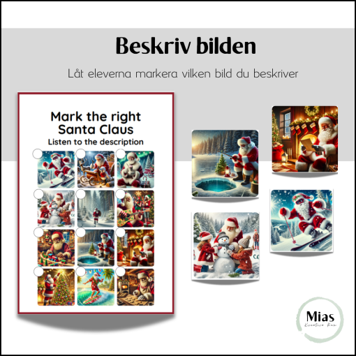 Beskriv jultomten