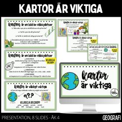 Kartor - presentation - 8 sidor