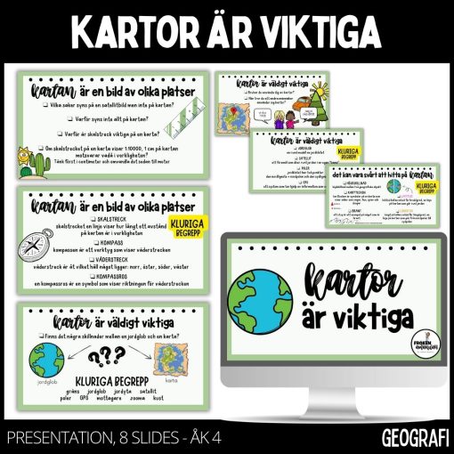 Kartor - presentation - 8 sidor