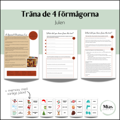 Träna de 4 förmågorna: Julen