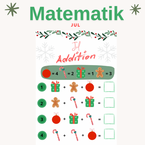 Addition - jul tema