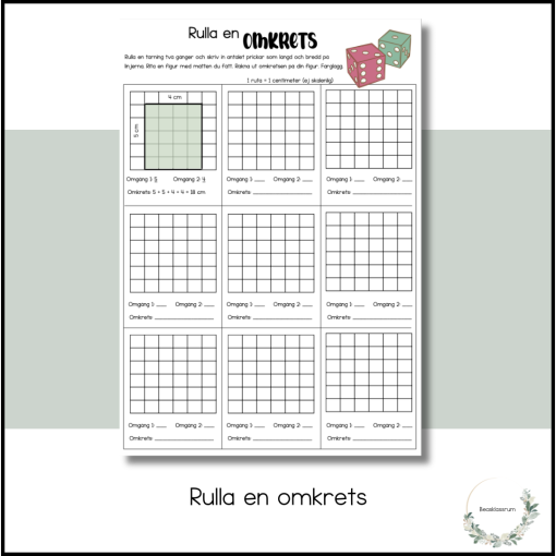 Rulla en omkrets