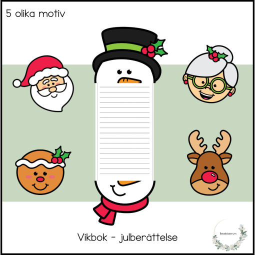 Vikböcker - skriv julberättelse