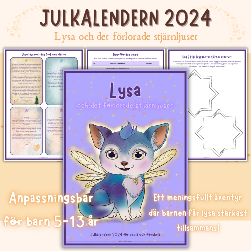 Julkalender 2024 - Lysa och det förlorade stjärnljuset