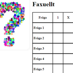 Talong till tipsrunda/faxuellt