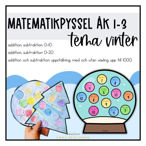 Matematikpyssel - åk 1-3