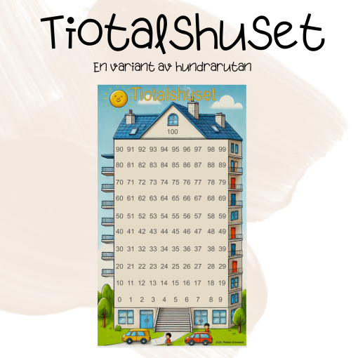 Tiotalshuset (Variant av hundrarutan)