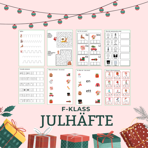 Julhäfte - förskoleklass