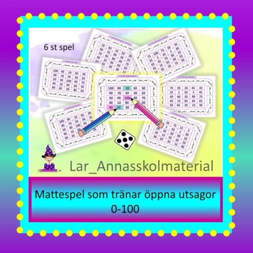Mattespel - Likhetstecknets betydelse 0-100