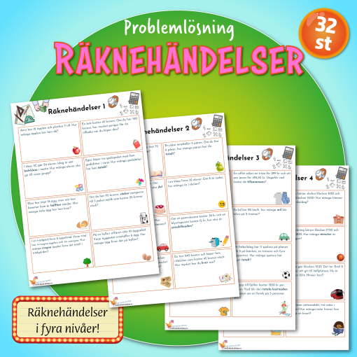 Problemlösning - Räknehändelser!