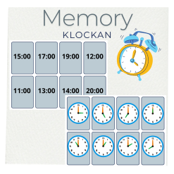 Memory - klockan