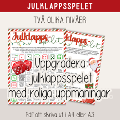Jul - Spela julklappsspelet