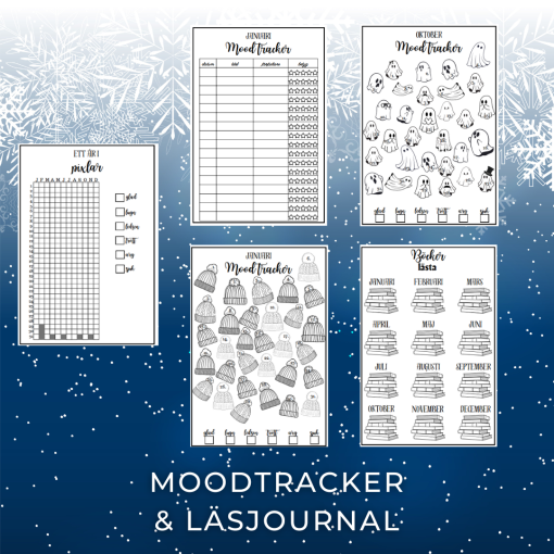 Moodtracker & läsjournal