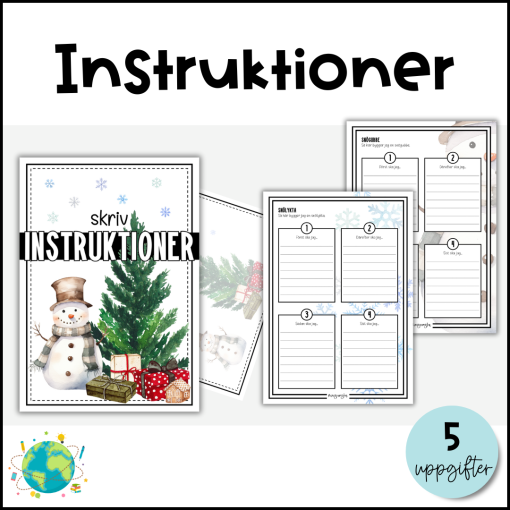 Skriv instruktioner - Jul