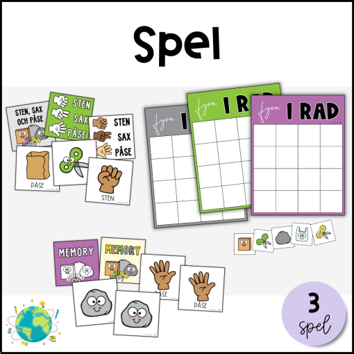 Spel - 3 spel i ett